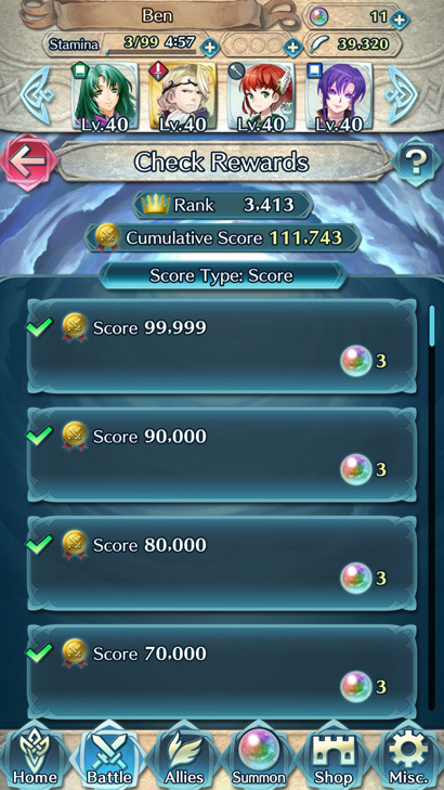 tempest trials rewards